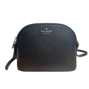 Kate Spade small dome Crossbody black